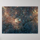 Search for massive posters Universe