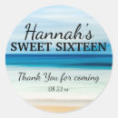 Search for beach sweet 16 stickers Ocean