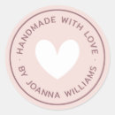 Search for art and craft business stickers Home homemade hand made