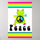 Search for 70s peace sign posters Colourful