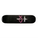 Search for jesus cross skateboards Black