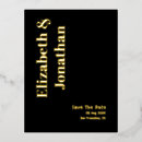 Search for gold and metal invitations Trendy