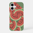 Search for watermelon slice iphone cases Red