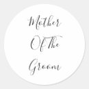 Search for mother of the groom stickers For her
