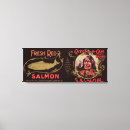 Search for catching canvas prints Salmon