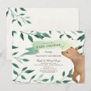 Search for woodland bear invitations Girl
