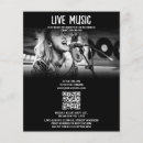 Search for musicians flyers Qr code