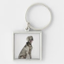 Search for weimaraner key rings Full length