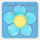 Search for digital square stickers Blue