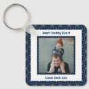 Search for gray pattern key rings For him