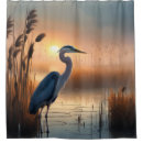 Search for blue heron shower curtains Sunrise