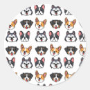Search for dog eyes stickers French bulldog
