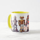 Search for robot mugs Vintage