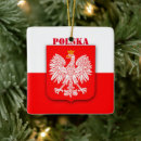 Search for polish flag christmas tree decorations Polska