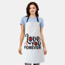 Search for happy valentines day aprons Anniversary