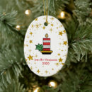 Search for candle christmas tree decorations Stars