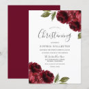Search for red christening invitations Flowers