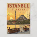 Search for istanbul travel postcards Blue mosque