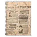 Search for french style notebooks Retro