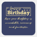 Search for happy birthday wishes stickers Golden