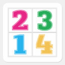 Search for numeric stickers Number