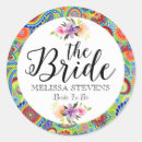 Search for paisley wedding stickers White