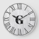Search for farmhouse clocks Black