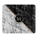 Search for stone chopping boards Black and white