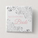 Search for gray wedding badges Bride