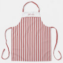 Search for burgundy aprons Stripes