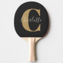 Search for gold ping pong paddles Minimalist