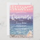 Search for light pink quinceanera invitations String lights