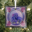 Search for mermaid christmas tree decorations Purple