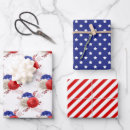 Search for stars and stripes wrapping paper Patriotic