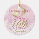 Search for 16th birthday christmas tree decorations Girly