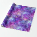 Search for northern lights wrapping paper Purple