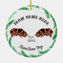 Search for pork christmas tree decorations Animal
