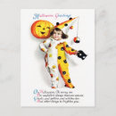 Search for halloween mask postcards Vintage