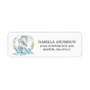 Search for blue elephant return address labels Boys