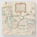 Search for historic map coasters Antique