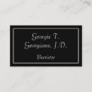 Search for barrister business cards Advocate