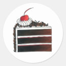Search for cherry cake stickers Chocolate