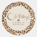 Search for coffee bean stickers A baby is brewing