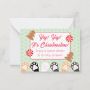 Search for mini christmas cards Red and green