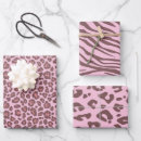 Search for faux fur wrapping paper Leopard