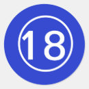 Search for deep blue stickers Plain