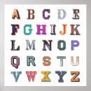 Search for vintage alphabet posters Letters