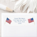 Search for banner flags labels Stars and stripes