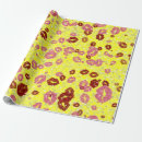 Search for kiss wrapping paper Gold