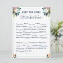 Search for help in the invitations For her